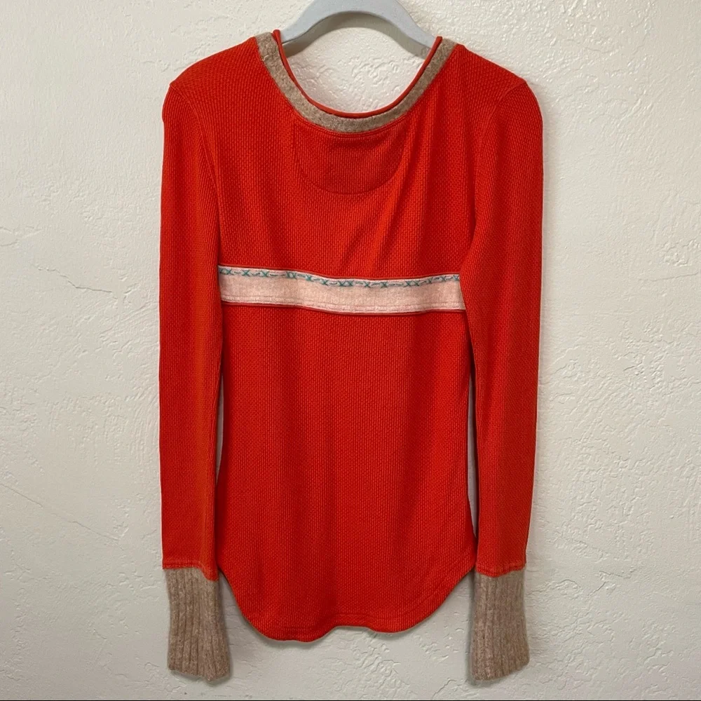 free people Nordic Nuzzle Lambswool Trim Thermal - M - Picture 4 of 13